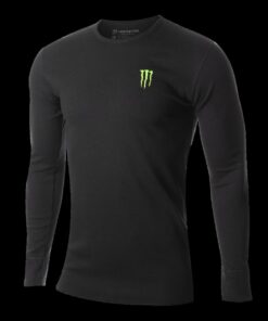 Monster Energy Thermal Shirt, Unisex (Black)