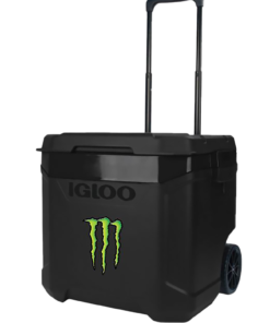Monster Energy IGLOO Rolling Cooler (Black)
