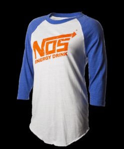 NOS Women's Raglan Blue - White
