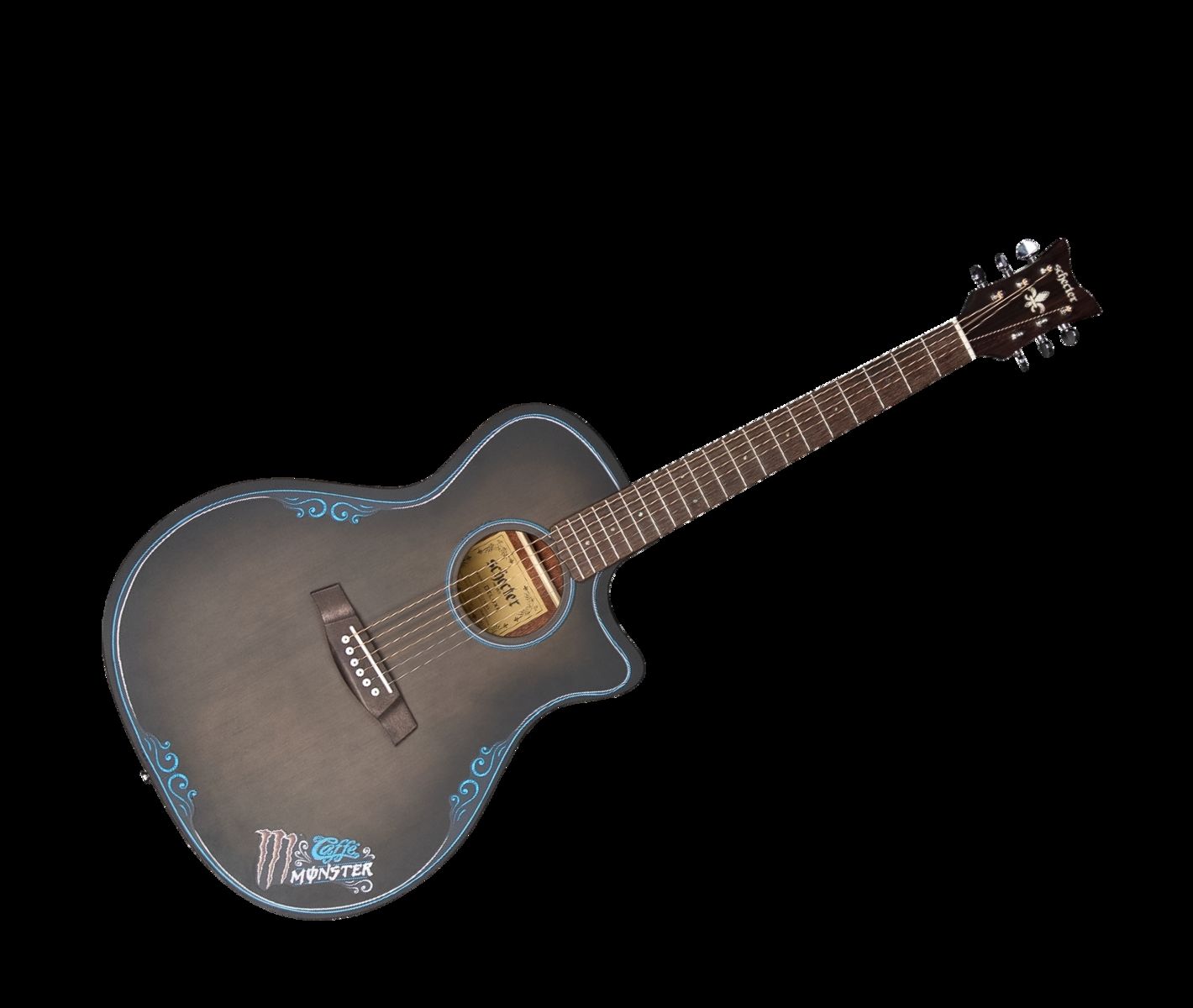 Monster Caffe Acoustic Guitar