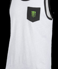 Monster Energy Athlete Tank - White w/Pocket