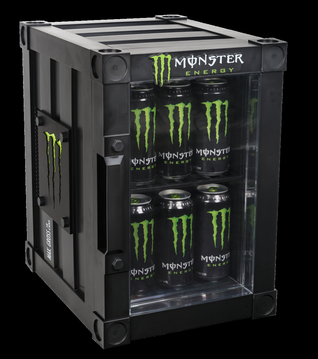 Monster Energy Gaming Dorm Fridge