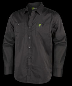 Monster SBU Woven long Sleeve Shirt - Men's (Black)