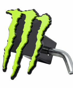 Monster Bleed Green Tow Hitch Cover