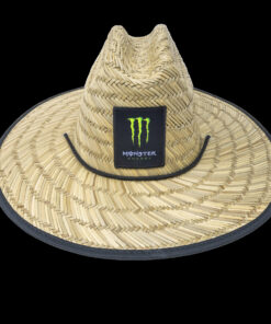 Monster Bleed Green Straw Hat