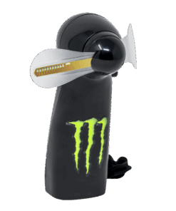 Monster Bleed Green Portable Fan