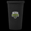 Monster Bleed Green Geo Tumbler - (Black 16oz)