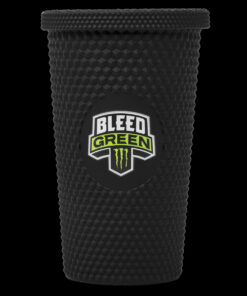 Monster Bleed Green Geo Tumbler - (Black 16oz)