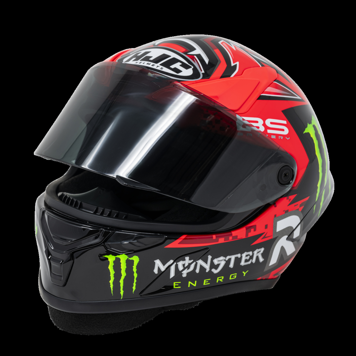 Monster Fabio Quartararo Replica Mini Helmet