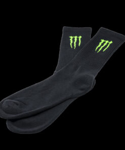 Monster Cushion Crew Sock's (Black)