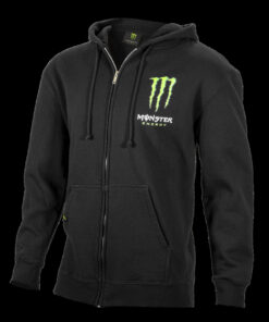 Monster Electric Skull Zip Hoodie (UNISEX)