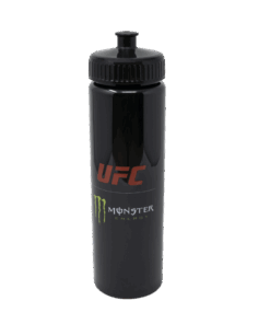 Monster Plastic UFC Bottle 25oz ( Black)
