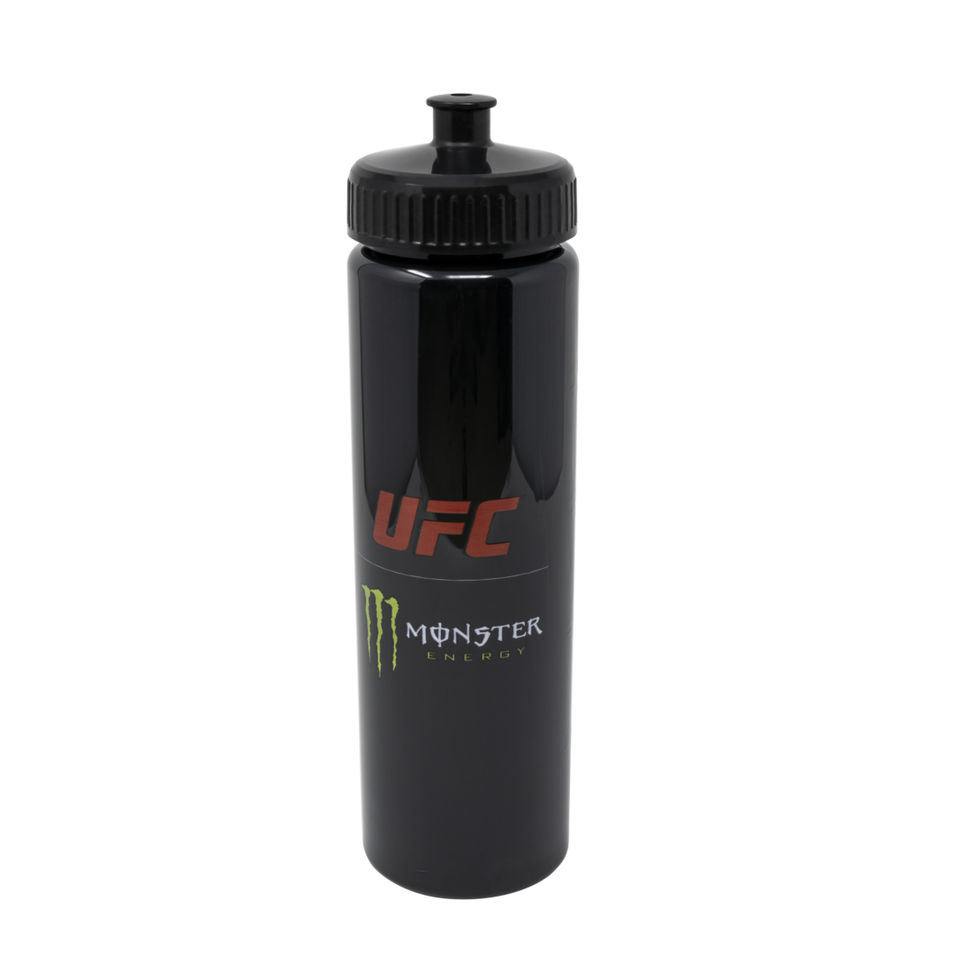 Monster Plastic UFC Bottle 25oz ( Black)