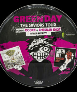 MONSTER x GREENDAY SAVIORS TOUR DRUM HEAD (Black)