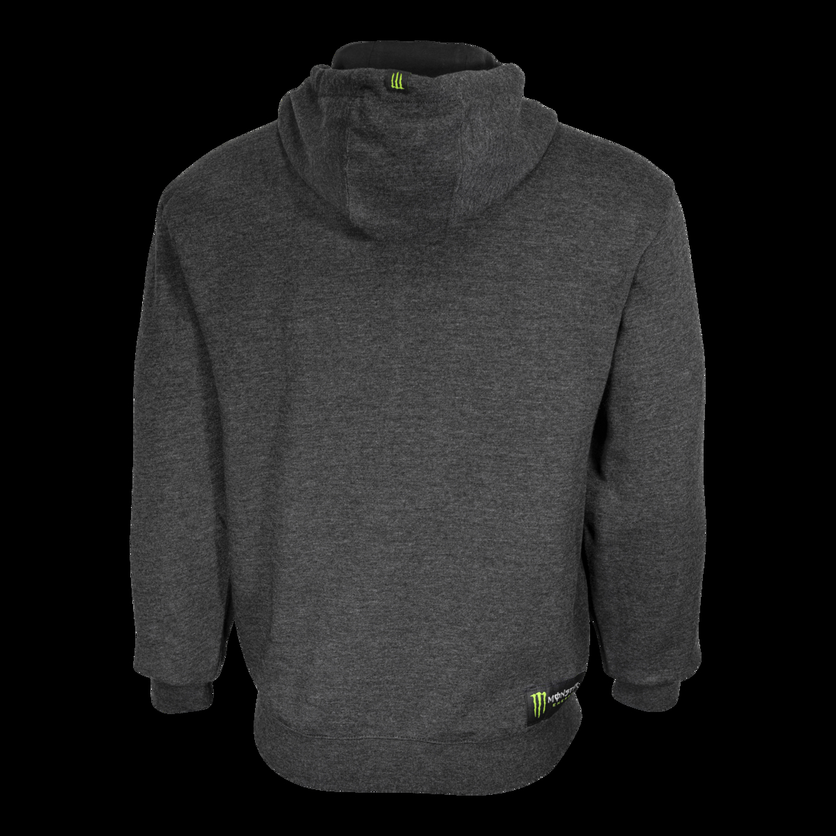 Monster Basic Charcoal Zip Hoodie - Men's - Image 3