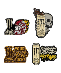 Java With Attitude Pins